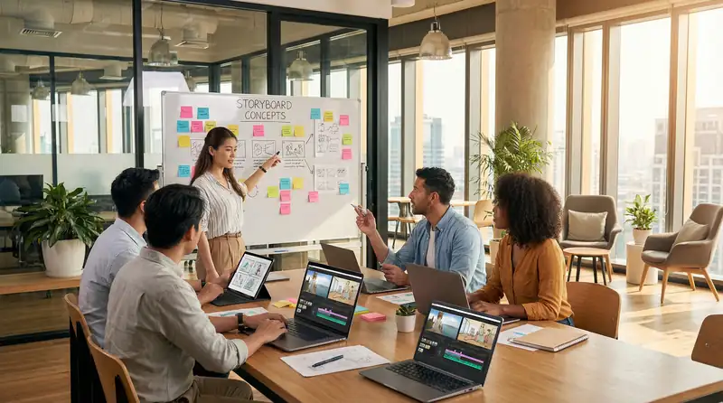 国产精品创作者工作场景